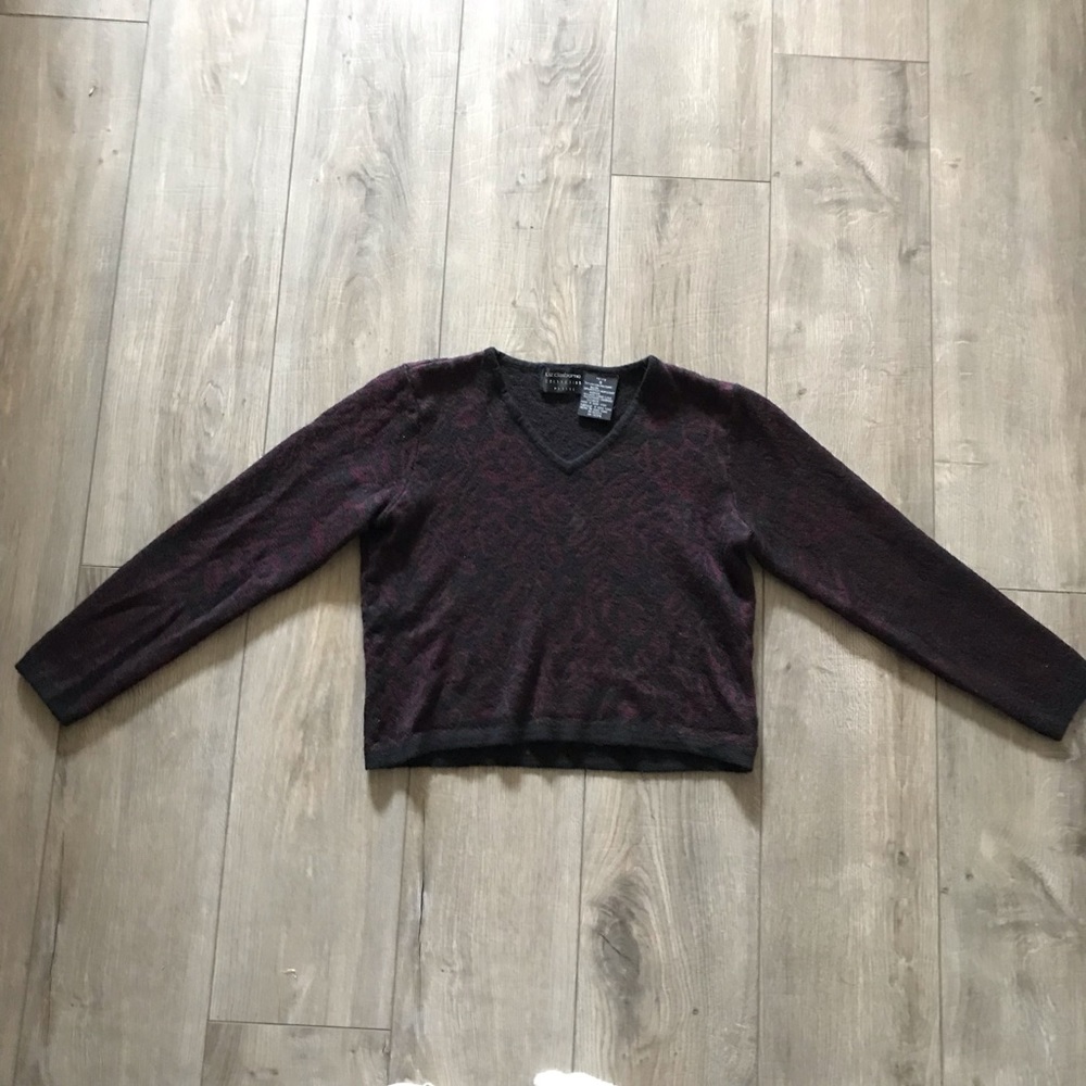 Burgundy Sweater Crop Top!!